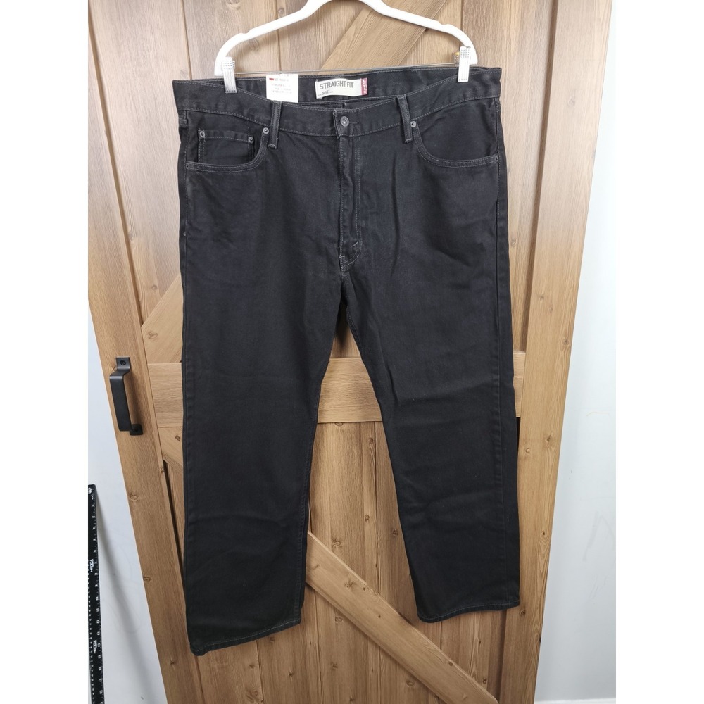 Levi's 505 Regular Fit Black Straight Leg Jeans‎ Men's 40x30